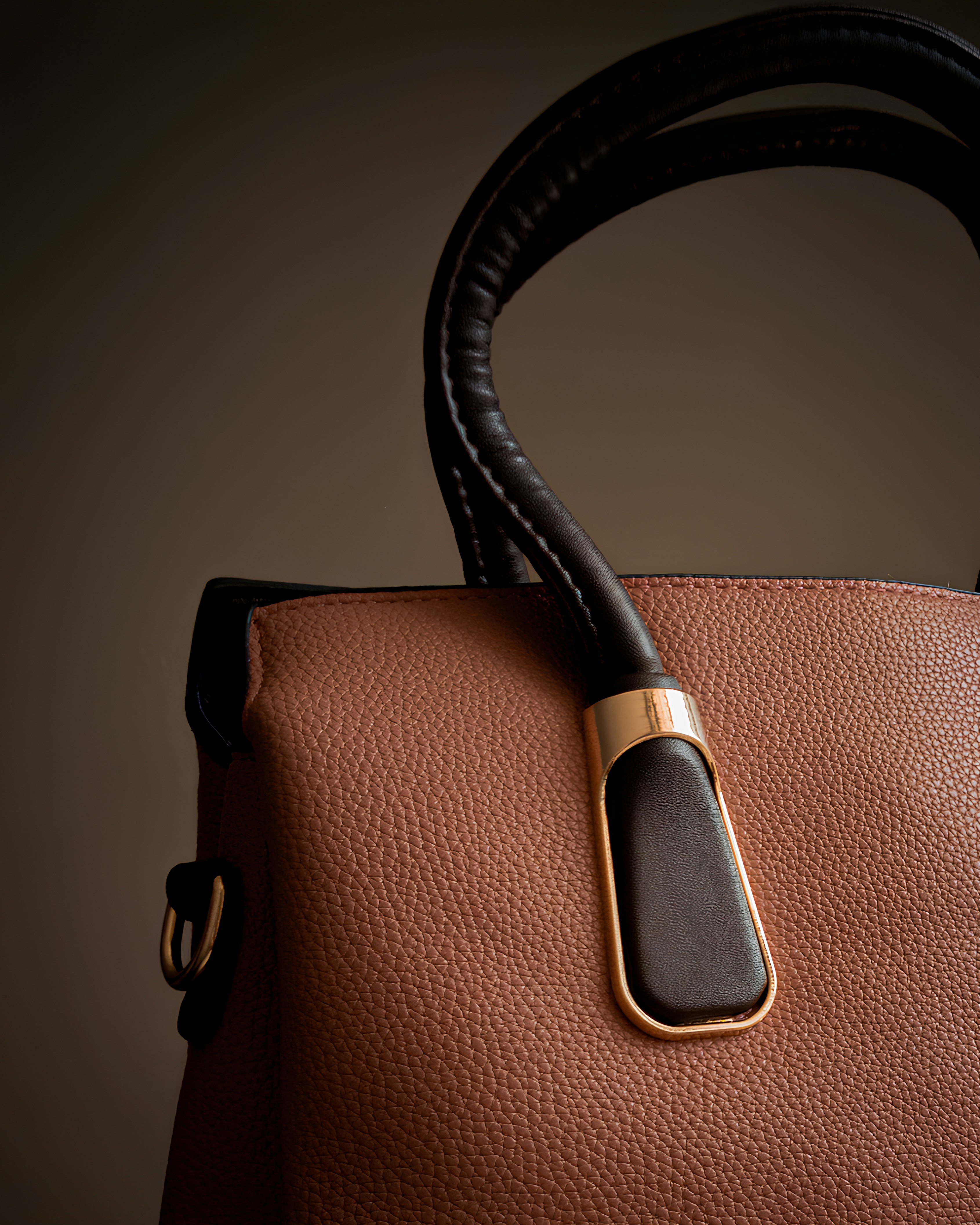 Premium leather handbag